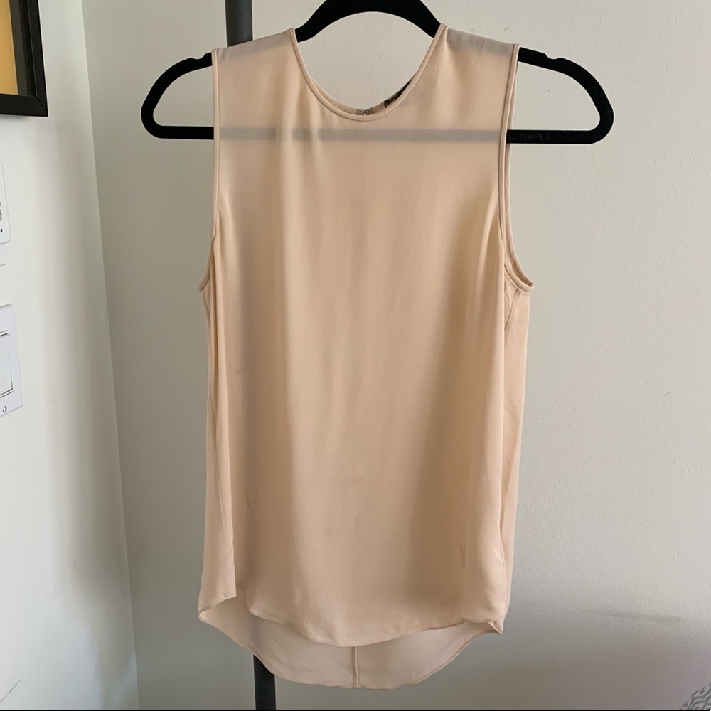 Theory silk tank top. Size small.